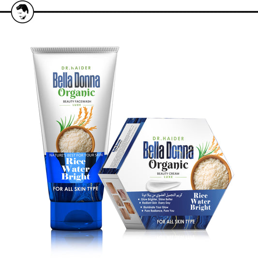 Bella Donna Organic Beauty Kit ( Facewash, Cream)