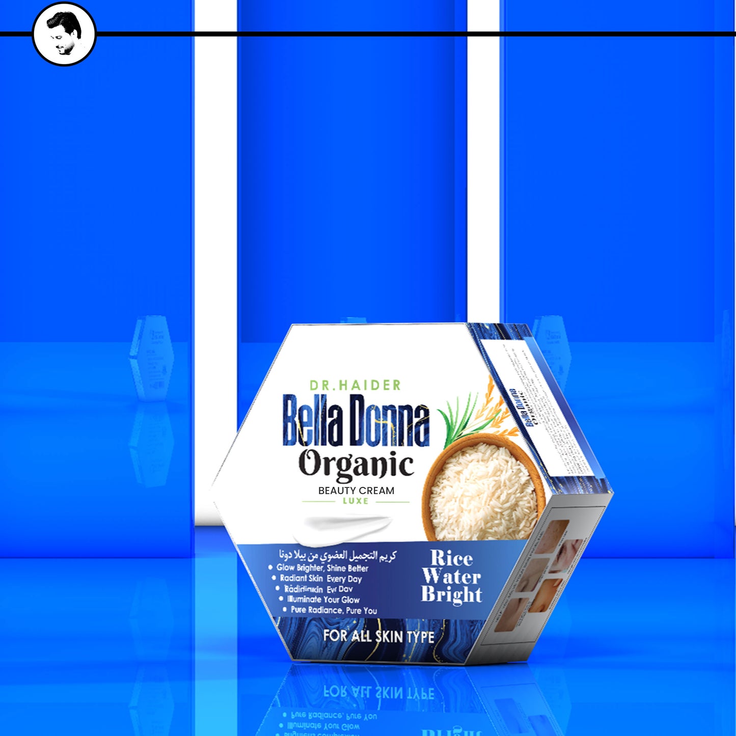 Bella Donna Organic Beauty Kit ( Facewash, Cream)